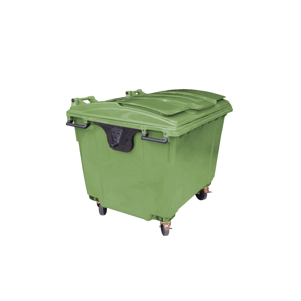 Mobile Garbage Bins 1100L 1100L Garbage Waste Bin Malaysia