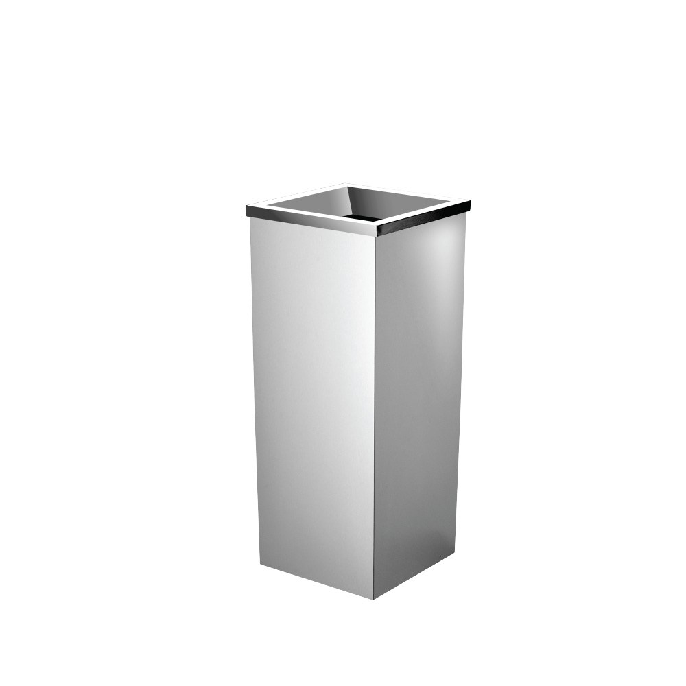 Stainless Steel Square Bin c/w Open Top (SS 110)