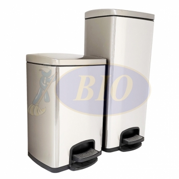Stainless Steel Pedal Bin (Square) – 20L / 30L