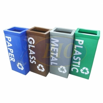 Karipop 80 LL-Recycle Bin 4-in-1 c/w Bag Holder