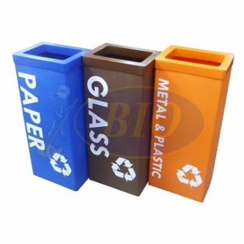 Karipop 80 LL-Recycle Bin 3-in-1 c/w Bag Holder