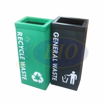 Karipop 80 LL-Recycle Bin 2-in-1 c/w Bag Holder