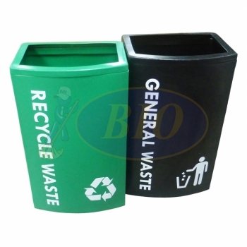 Initial OT 120 LL-Recycle Bin 2-in-1 c/w Bag Holder