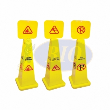 Yellow Cone Signage (Large)