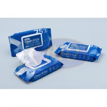 Alcosm Clean Go 75% Alcohol Eco Wipes