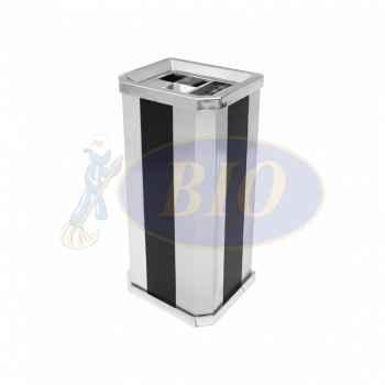 SS411 Stainless Steel + Silkscreen Bin Diamond c/w Open Top