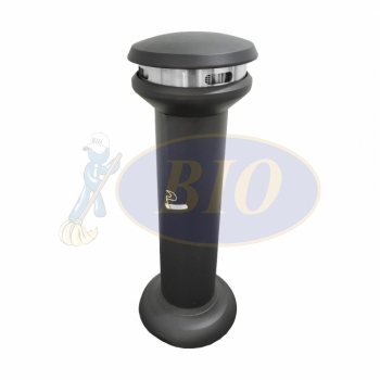 AT-003 Powder Coated Ashtray Stand Round (UFO)