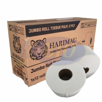 Jumbo Roll Tissue - Pulp (Harimau)