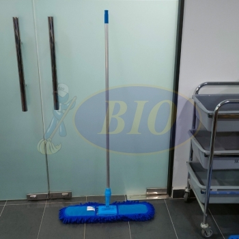 60cm Blue Microfiber Dust Mop Set