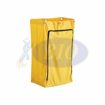 Janitor Cart Yellow Bag c/w zip