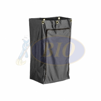 Janitor Cart Black Bag c/w zip