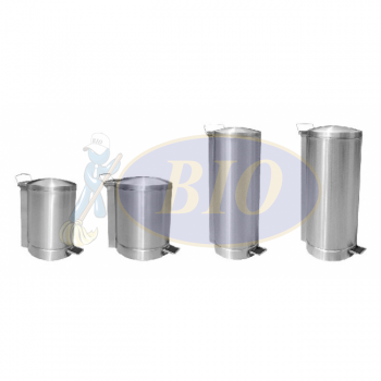 Premium Stainless Steel Pedal Bin Round c/w Dome Lid