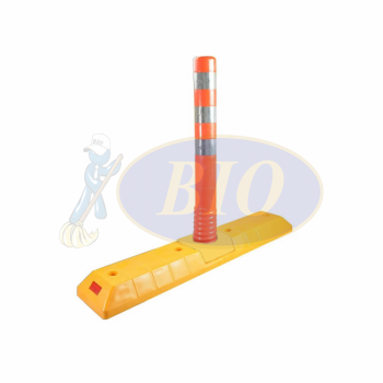 Lane Divider - PVC Yellow Base