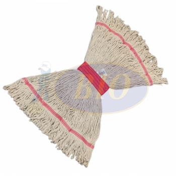 Cotton Kentucky Mop c/w Colour Ribbon (Refill) - Red