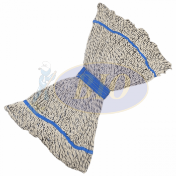Cotton Kentucky Mop c/w Colour Strips (Refill) - Blue