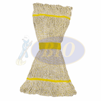 Cotton Kentucky Mop c/w Colour Strips (Refill) - Yellow
