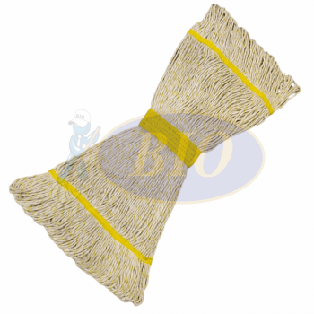 Cotton Kentucky Mop c/w Colour Strips (Refill) - Yellow