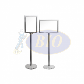 Stainless Steel A3 Display Stand