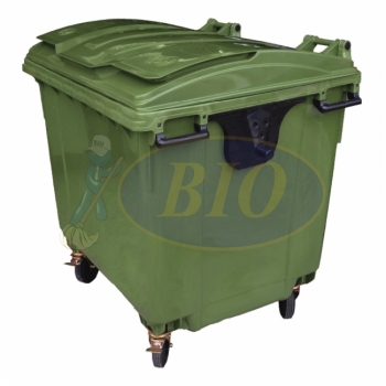 1100L Mobile Garbage Bin 4-Wheel