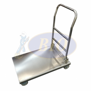 Stainless Steel Platform Trolley (Foldable)