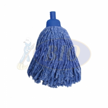 Blue Colour Round Mop 300gm