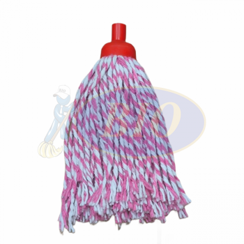 Semi Colour Round Mop (Refill) - Red