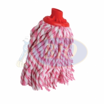Semi Colour Round Mop (Refill) - Red