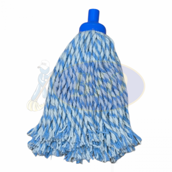 Semi Colour Round Mop (Refill) - Blue