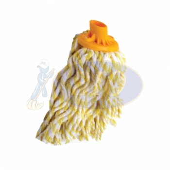 Semi Yellow Colour Round Mop 300gm