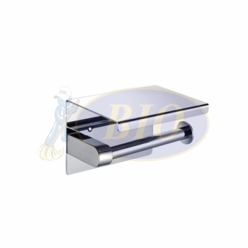 Stainless Steel Toilet Roll Dispenser (Flat Top)