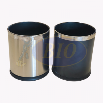 Double Layer Room Bin (Stainless Steel Outer / Powder Coated Outer)