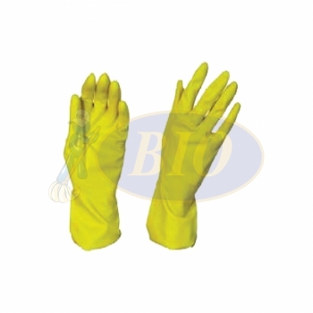 Rubber Hand Gloves-Yellow