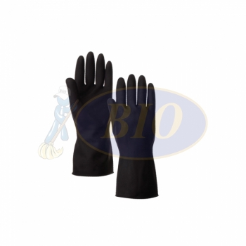 Rubber Hand Gloves-Black