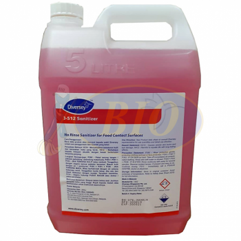 Diversey Disinfectant Cleaner J-512 (Food Contact Surfaces) 5L